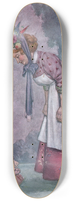 William Heath Robinson - Basil Herbert develops a chilblain 8.25 inch art skate deck