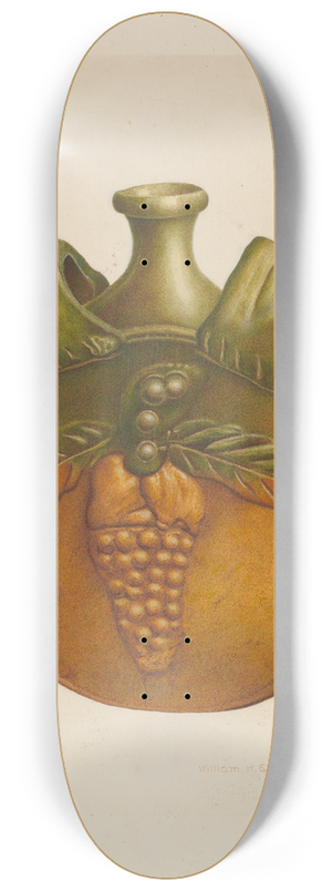 William H. Edwards - Water Bottle 8.25 inch art skate deck