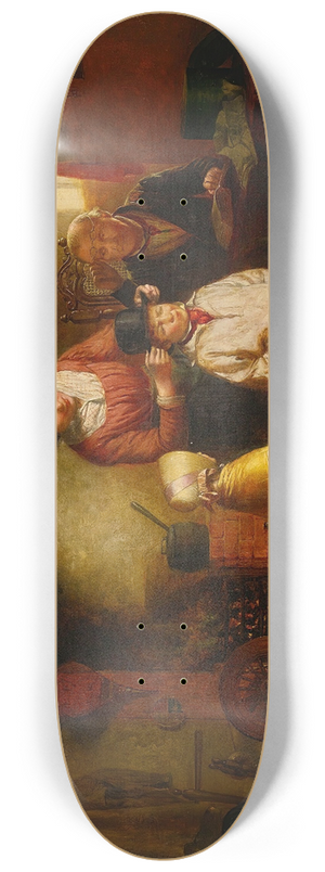 William Hemsley - The Brand New Hat 8.25 inch art skate deck