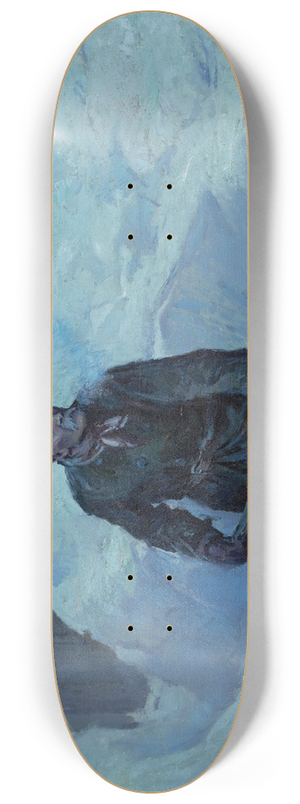 William Henry Dethlef Koerner - Shoveling Out 8.25 inch art skate deck