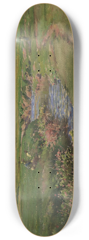 William Henry Holmes - The Babbling Brook 8.25 inch art skate deck