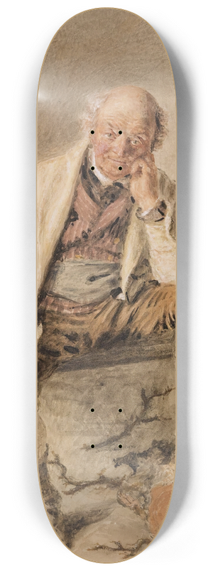 William Henry Hunt - Thecarpenterslunch 8.25 inch art skate deck William Henry Hunt - Thecarpenterslunch 8.25 inch art skate deck