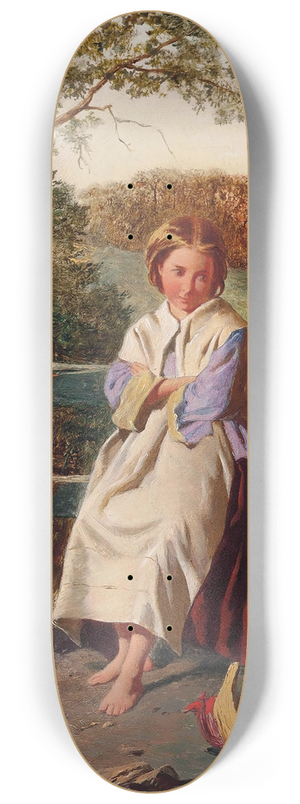 William Henry Midwood - Faraway thoughts 8.25 inch art skate deck