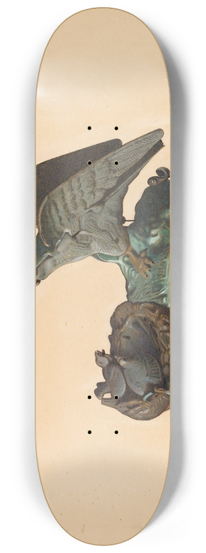 William High - Toy Bank  Eagle 8.25 inch art skate deck