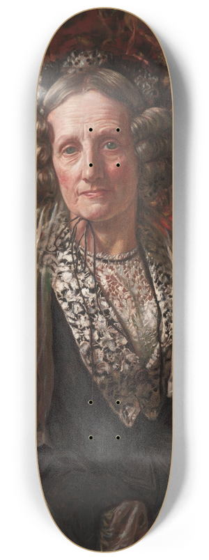 William Holman Hunt - Mrs. George Waugh 8.25 inch art skate deck