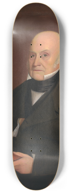 William Hudson, Jr. - John Quincy Adams 8.25 inch art skate deck