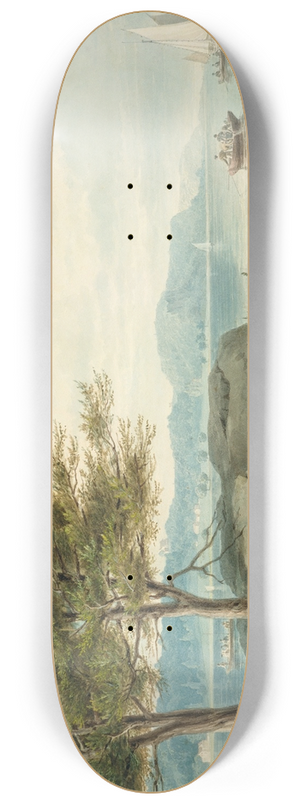 William James Bennett - Weehawken from Turtle Grove 8.25 inch art skate deck William James Bennett - Weehawken from Turtle Grove 8.25 inch art skate deck