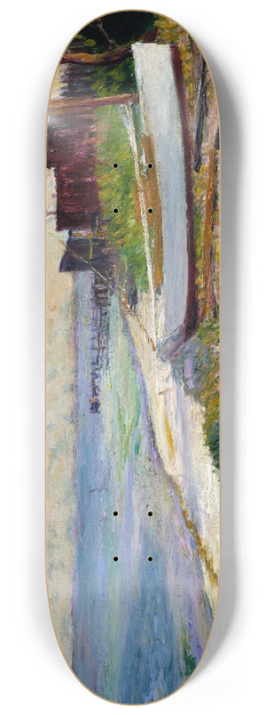 William James Glackens - Beach Scene 8.25 inch art skate deck