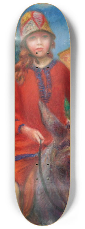 William James Glackens - The Promenade 8.25 inch art skate deck William James Glackens - The Promenade 8.25 inch art skate deck