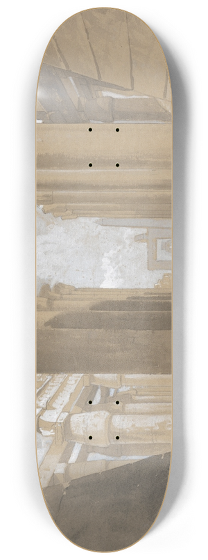 William James Mller - Karnak 8.25 inch art skate deck