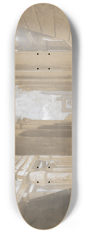 William James Mller - Karnak 8.25 inch art skate deck