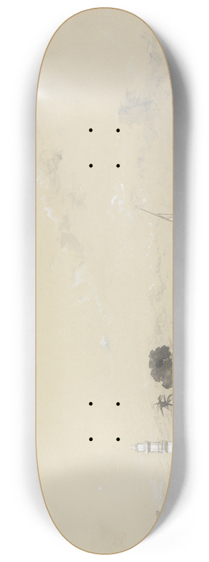 William James Mller - Miniyeh, (El Minya) 8.25 inch art skate deck