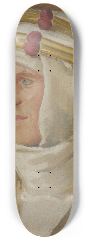 Augustus John - Col. Thomas Edward Lawrence 8.25 inch art skate deck