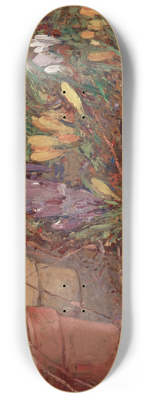 William J. Forsyth - Crocuses 8.25 inch art skate deck