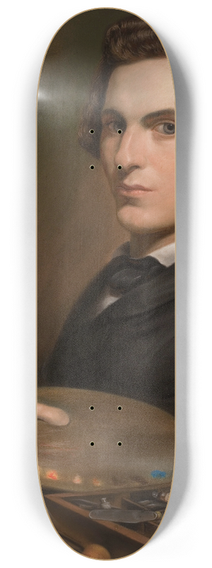 WILLIAM J. HINCHEY - Self Portrait 8.25 inch art skate deck