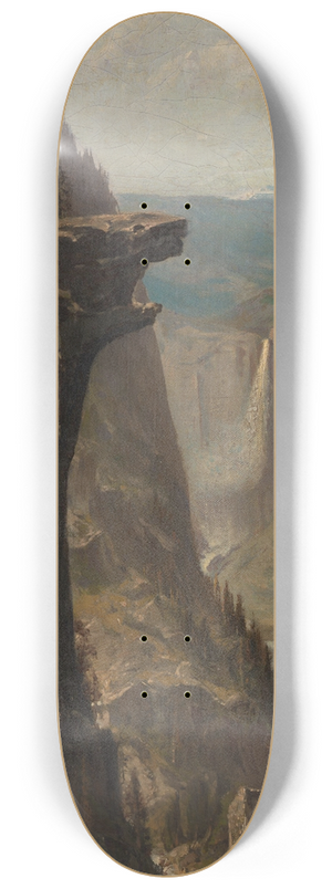 William Keith - Yosemite Falls, from Glacier Point 8.25 inch art skate deck
