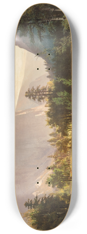 William Keith - Yosemite Valley 8.25 inch art skate deck
