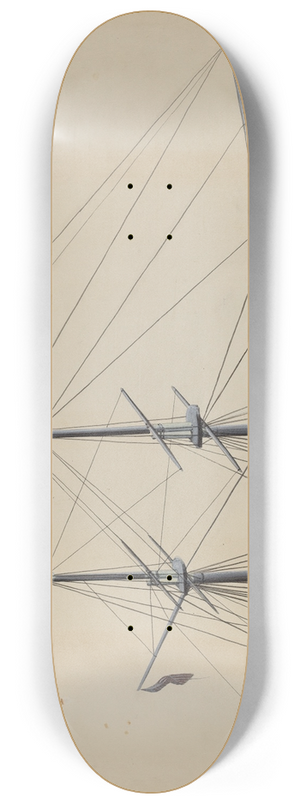 William Kerby - Model Brig 8.25 inch art skate deck