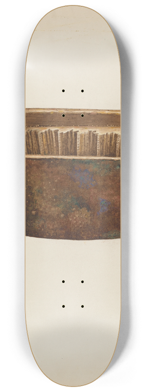 William Kieckhofel - Crockery Mold 8.25 inch art skate deck