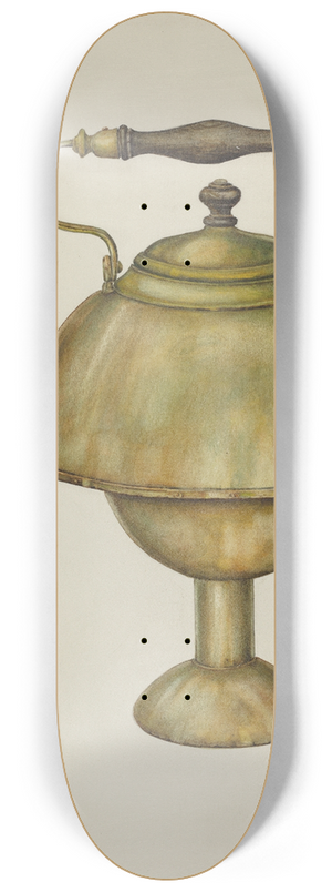 William Kieckhofel - Tea Kettle 8.25 inch art skate deck