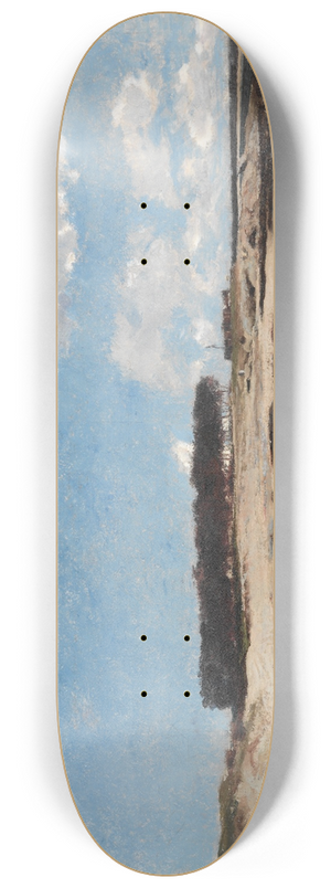 William Lamb Picknell - Pointe de Cabellou, Brittany 8.25 inch art skate deck