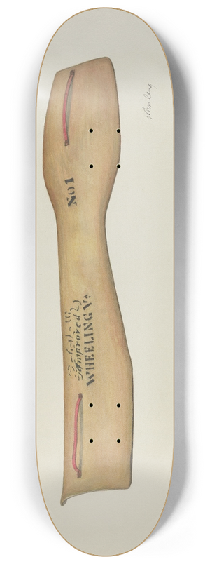 William Lang - Improved Splint 8.25 inch art skate deck