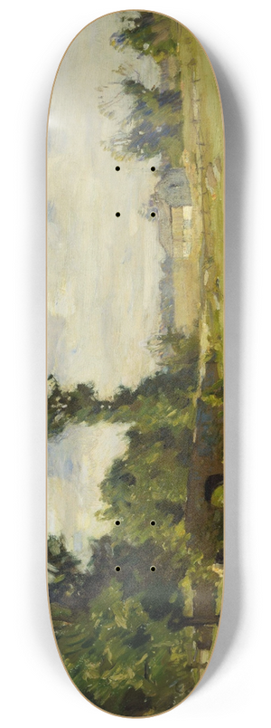 William Langson Lathrop - Elys Bridge 8.25 inch art skate deck