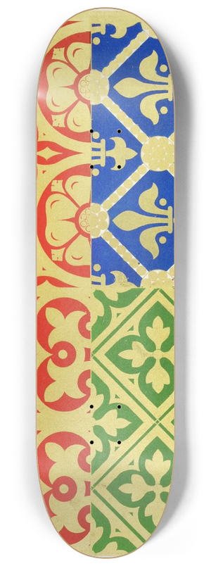 Augustus Pugin - Apparels for Albes. 1 8.25 inch art skate deck
