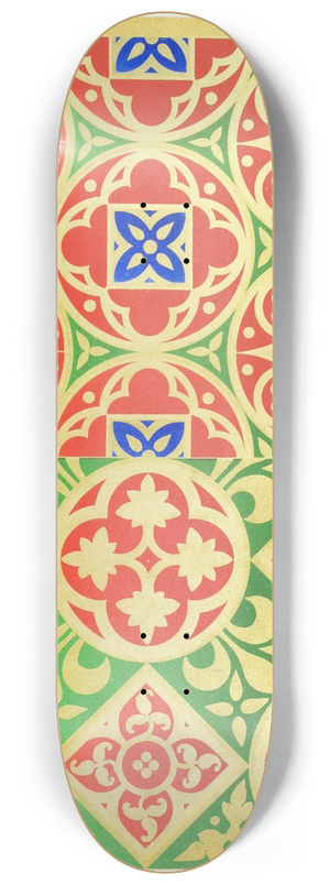 Augustus Pugin - Apparels for Albes. 2 8.25 inch art skate deck