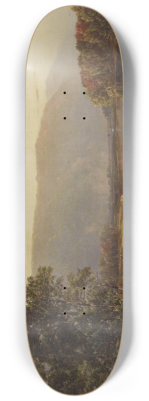 William Louis Sonntag - View of the White Mountains 8.25 inch art skate deck