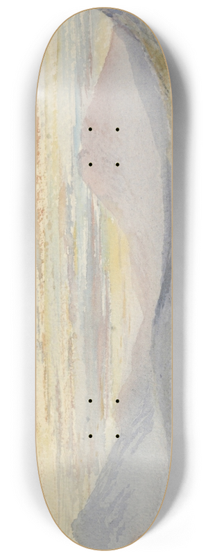 William Mathew Hodgkins - View from Maori Kaik, looking up Otago Harbour 8.25 inch art skate deck William Mathew Hodgkins - View from Maori Kaik, looking up Otago Harbour 8.25 inch art skate deck