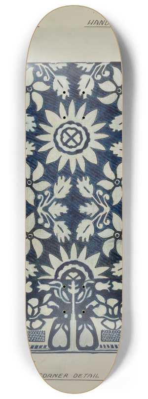 William McAuley - Woven Coverlet 8.25 inch art skate deck