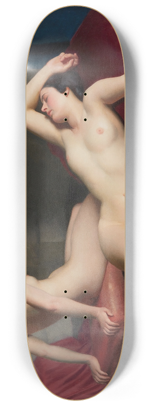 William McGregor Paxton - Interior with Two Nudes 8.25 inch art skate deck