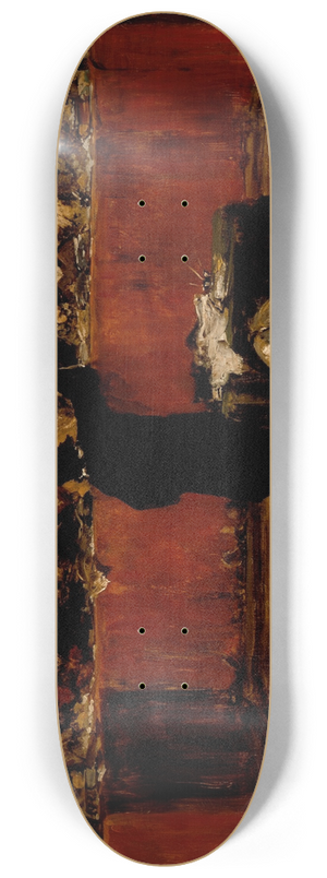 William Merritt Chase - Christopher Columbus before the Spanish Council 8.25 inch art skate deck