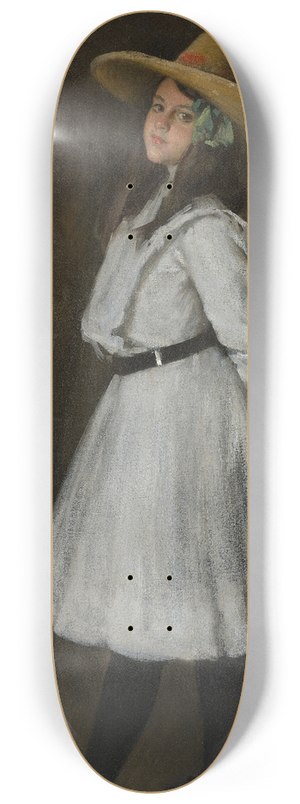William Merritt Chase - Dorothy 8.25 inch art skate deck