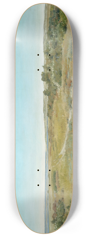 William Merritt Chase - First Touch of Autumn 8.25 inch art skate deck