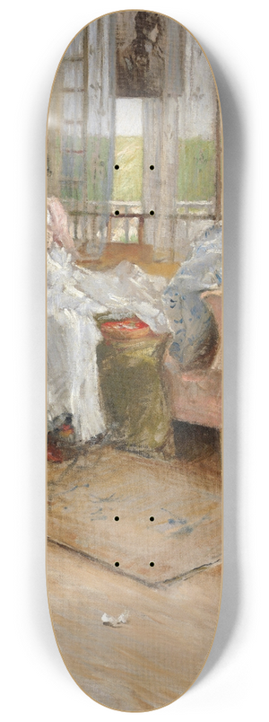 William Merritt Chase - For the Little One 8.25 inch art skate deck