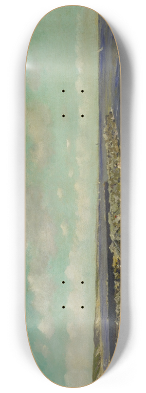 William Merritt Chase - Morning at Breakwater, Shinnecock 8.25 inch art skate deck
