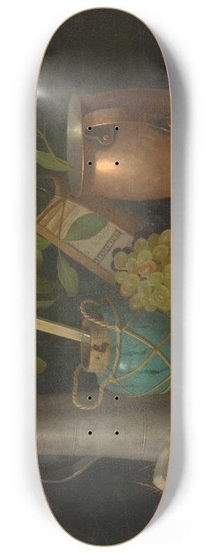 William Michael Harnett - Just Dessert 8.25 inch art skate deck