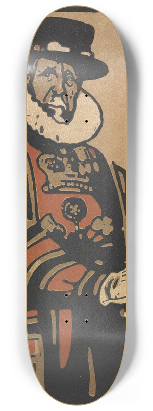 William Nicholson - Beefeater 8.25 inch art skate deck