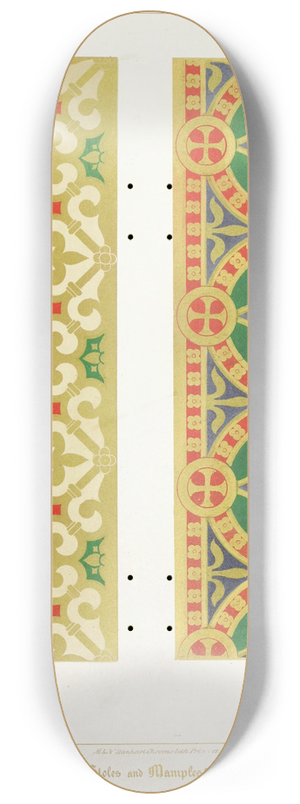 Augustus Pugin - Stoles and Maniples 1 8.25 inch art skate deck