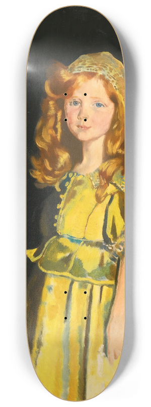 William Orpen - Portrait Of Vivien St George 8.25 inch art skate deck