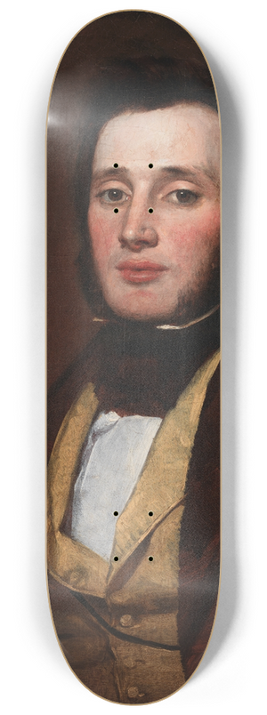 William Page - Portrait of a Young Man 8.25 inch art skate deck