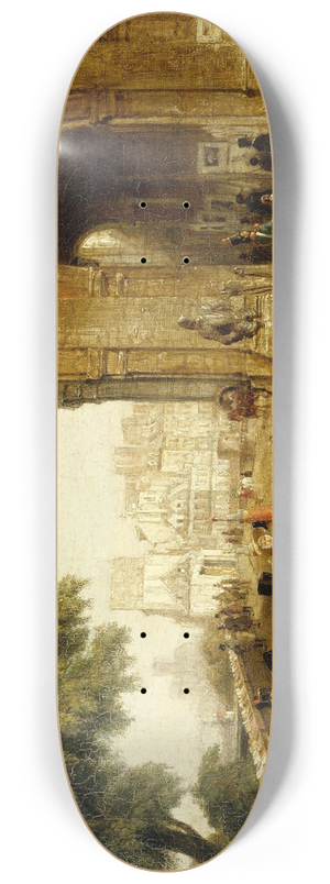 William Parrott - Le Quai de Conti 8.25 inch art skate deck