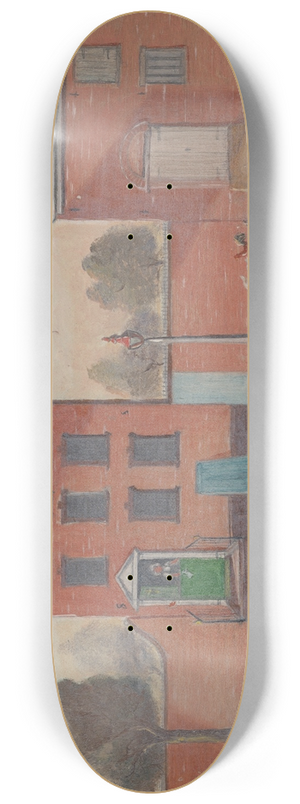 William P. Chappel - Buttermilk Pedlar 8.25 inch art skate deck