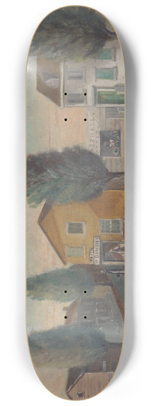 William P. Chappel - The Bakers Wagon 8.25 inch art skate deck