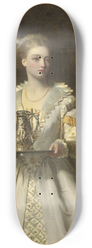 William Powell Frith - Gabrielle dEstres 8.25 inch art skate deck William Powell Frith - Gabrielle dEstres 8.25 inch art skate deck