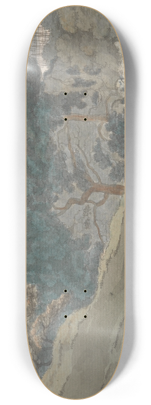 William P. Sherlock - View from Greenwich Park 8.25 inch art skate deck