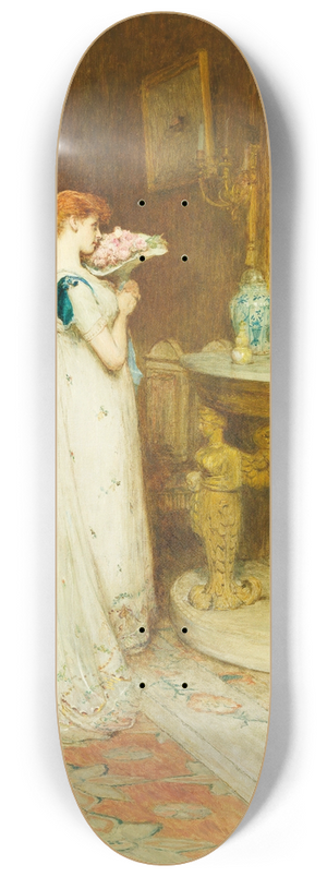 William Quiller Orchardson - Reflections 8.25 inch art skate deck