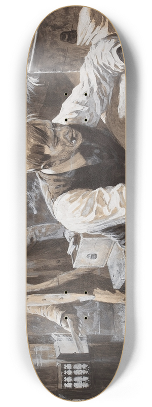 William Robinson Leigh - After the Election 8.25 inch art skate deck